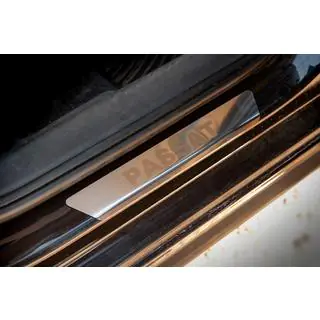 Instegslister Carmos V1 (4 st, rostfritt stål) Volkswagen Passat B7 2012–2015 foto 3