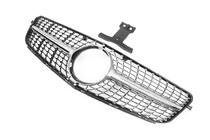 Mercedes C-klass W204 2007–2015 Främre grill Diamond Silver foto 5