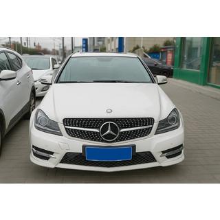 Främre grill Diamond Silver Mercedes C-klass W204 2007–2015 foto 4