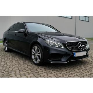 Frontgrill Diamond Silver (för Avantgarde och AMG-Line, 2013-2016) Mercedes E-сlass W212 2009–2016 foto 4
