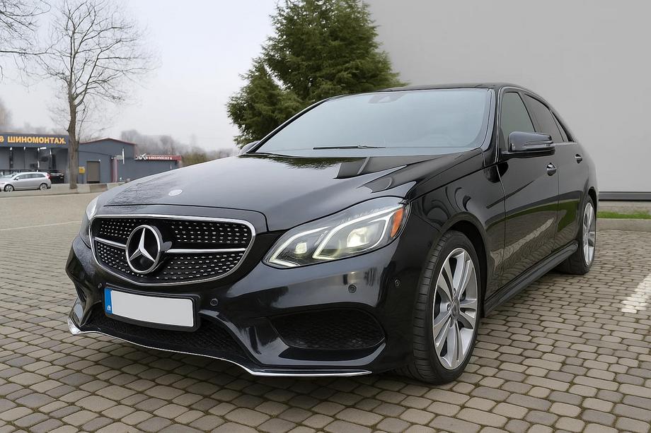 Mercedes E-class W212 2009–2016 Frontgrill Diamond Silver (för Avantgarde och AMG-Line, 2013-2016) Foto 3