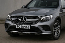 Mercedes GLC Coupé C253 2016–2023 Frontgrill Diamond Silver (2015-2019) Utan kamerauttag foto 1