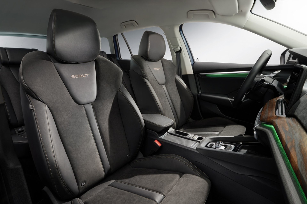 Test av den terränggående kombin Skoda Octavia Scout