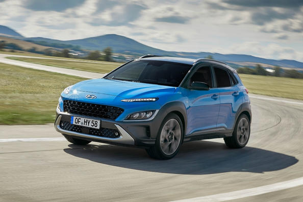 Uppdaterad kompakt crossover Hyundai Kona