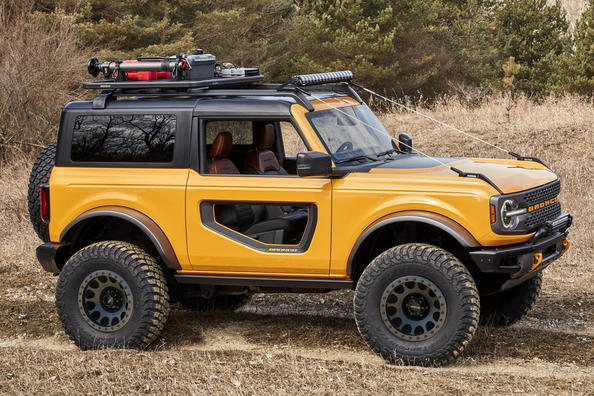 Test av tredörrars Ford Bronco SUV