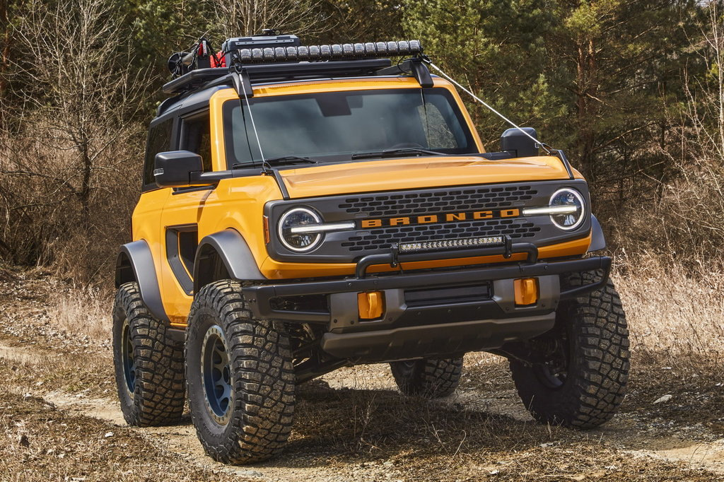 Test av tredörrars Ford Bronco SUV