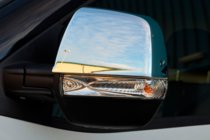 Fiat Doblo II 2010–2022 Spegelkåpor (2 st, rostfritt stål) Carmos - turkiskt stål foto 12