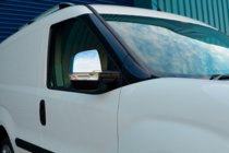 Opel Combo 2012–2018 Spegelkåpor (2 st, rostfritt stål) OmsaLine – italienskt rostfritt stål foto 6