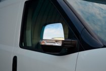 Opel Combo 2012–2018 Spegelkåpor (2 st, rostfritt stål) OmsaLine – italienskt rostfritt stål foto 1
