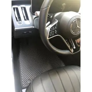 EVA bilmattor (svarta) Mercedes S-class W223 2020– foto 2