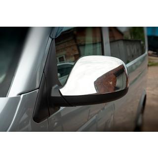 Krom spegelkåpor (2 st, rostfritt stål) Volkswagen T6 2015–2024 foto 3