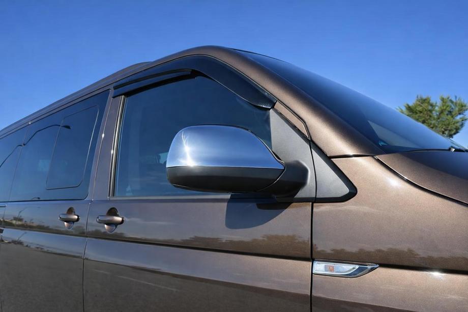 Volkswagen T6 2015–2024 Krom spegelkåpor (2 st, rostfritt stål) OmsaLine – italienskt rostfritt stål Image