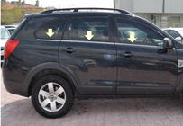 Opel Antara 2006–2017 Nedre fönsterlister (6 st, rostfritt stål) foto 1