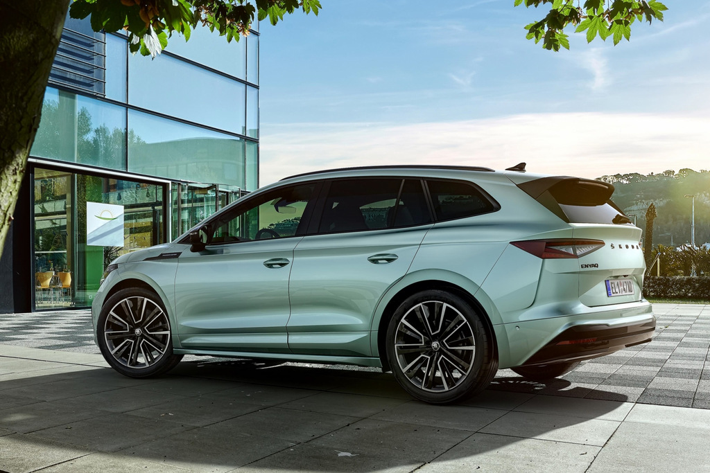 Test av elcrossovern Skoda Enyaq iV