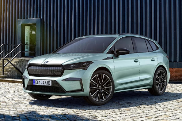Test av elcrossovern Skoda Enyaq iV