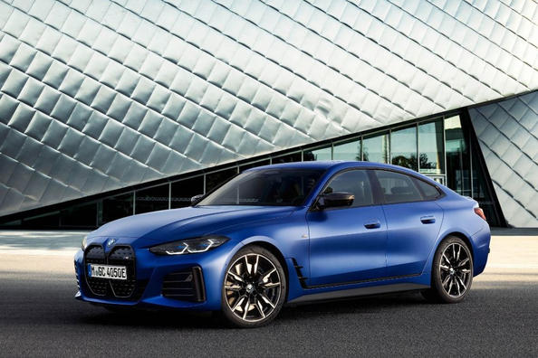 Första generationen av den elektriska liftbacken BMW i4