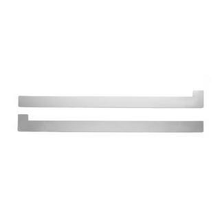 Rostfri list för skjutdörrsskena (2 st) foto 1