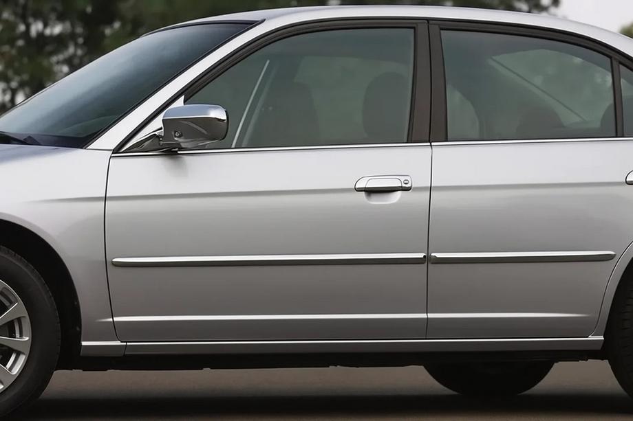 Honda Civic Sedan VII 2001–2006 Dörrhandtagsskydd i rostfritt stål (8 st) Image