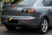 Mazda 3 2003–2009 Bagagekantlist SD (rostfritt stål) foto 1