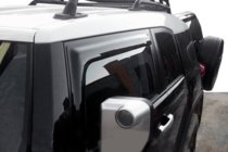 Toyota FJ Cruiser 2006–2022 Vindavvisare för sidorutor (2 st, HIC) foto 1