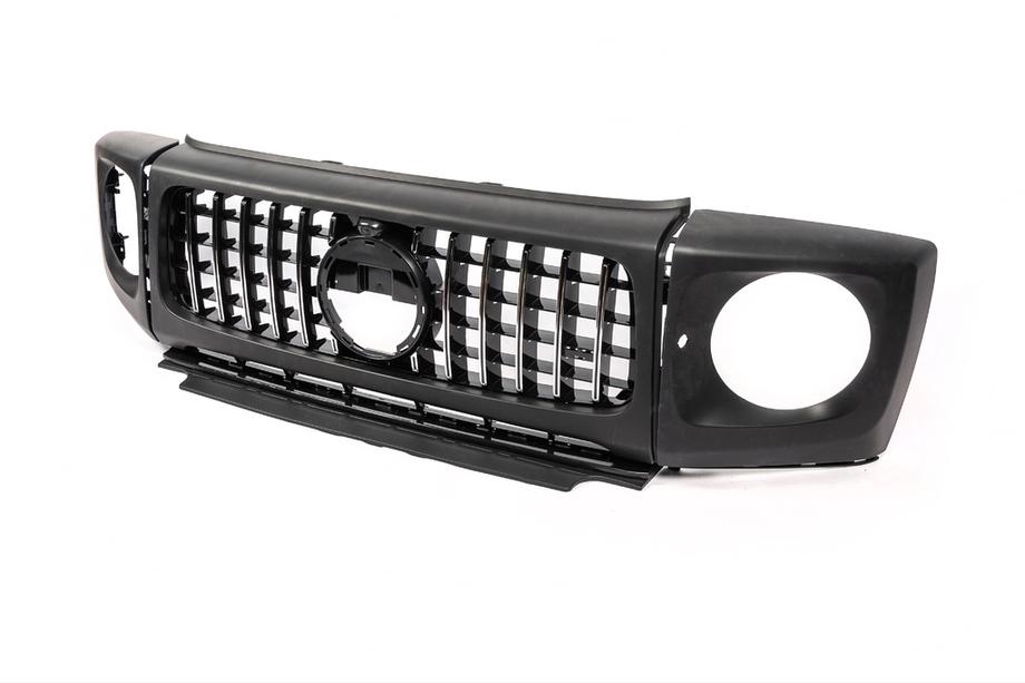 Mercedes G-Class W463 2018–2024 Grill och strålkastarramar till G63 Foto 5