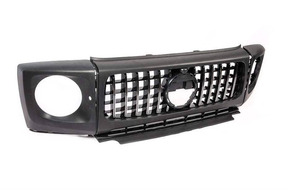 Mercedes G-Class W463 2018–2024 Grill och strålkastarramar till G63 Foto 3