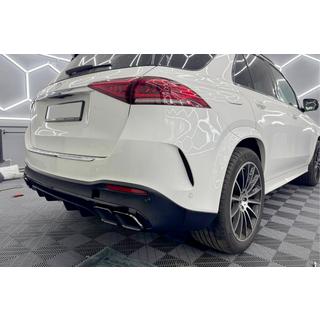 Bakre diffuser med avgasutblås GLE63 Black (2018-2026) foto 1