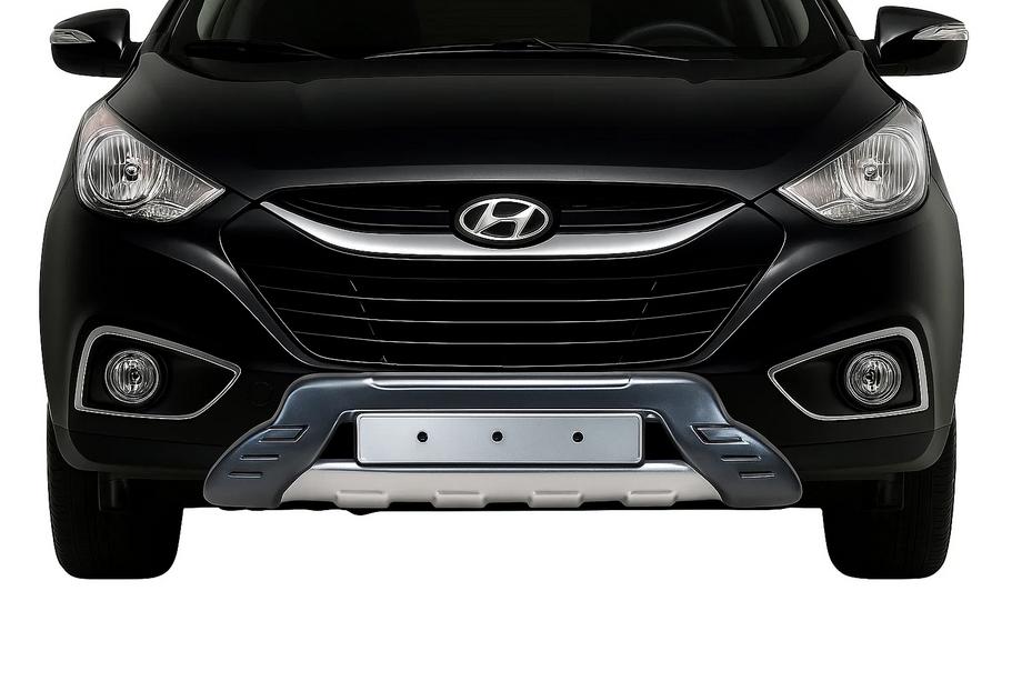 Hyundai IX-35 2010–2015 Främre läppspoiler i plast V3 Foto 1
