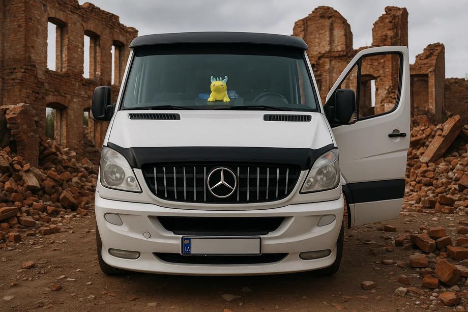 Mercedes Sprinter W906 2006–2018 Frontgrill GT Panamericana Chrome (2006-2013) Foto 2