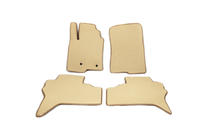 Mitsubishi Pajero Wagon IV 2006–2021 EVA bilmattor (beige) foto 1