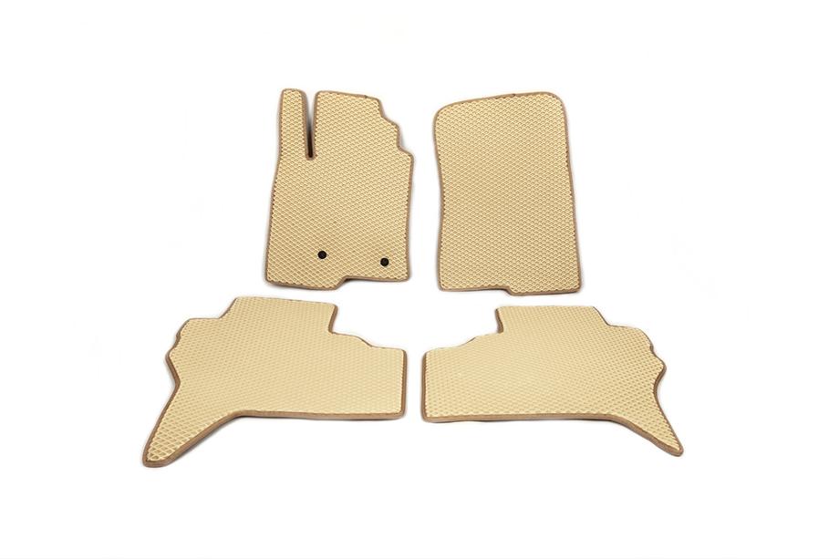 Mitsubishi Pajero Wagon IV 2006–2021 EVA bilmattor (beige) Image