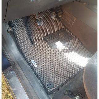 EVA bilmattor (2 rader, svarta) Seat Alhambra 1996–2010 foto 2