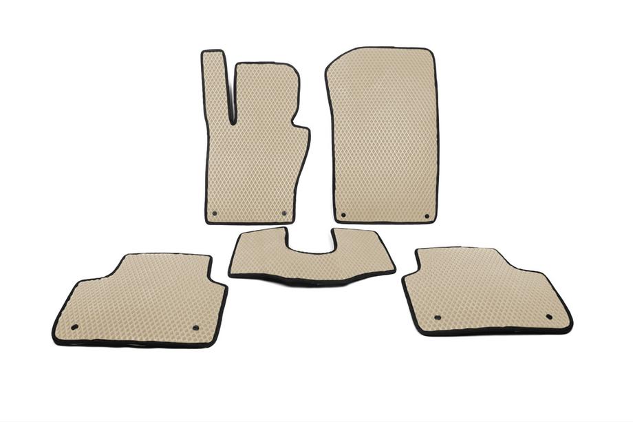 BMW X3 E83 2003–2010 EVA bilmattor (beige) Foto 1