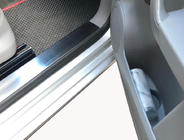 Volkswagen Caddy 2004–2010 Invändiga instegsskydd (utan text, rostfritt stål) 3 st foto 3