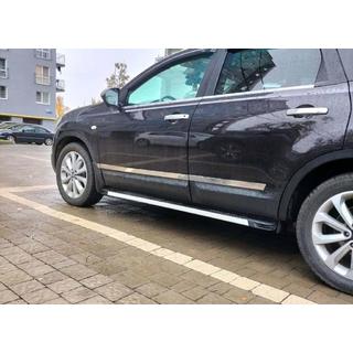 Carmos dörrlister (4 st, rostfritt stål) Nissan Qashqai 2010–2014 foto 4