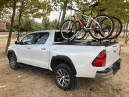 Toyota Hilux 2015– Takräcken tvärbågar (för bilens originalfästpunkter) Grå foto 3