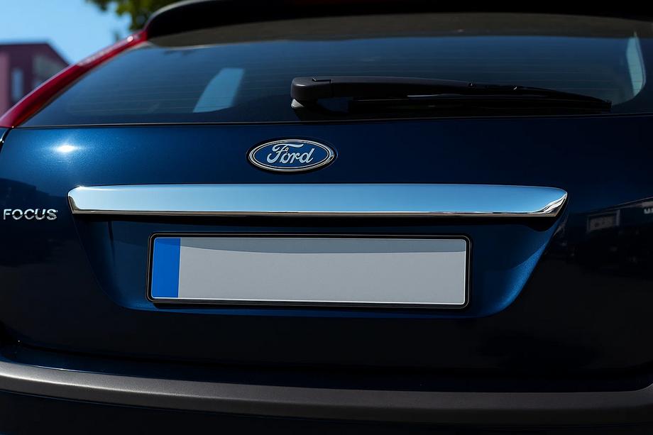Ford Focus II 2005–2008 List till baklucka (halvkombi, rostfritt stål) OmsaLine – italienskt rostfritt stål Image