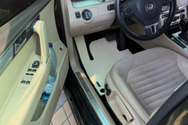 Volkswagen Passat B7 2012–2015 EVA-bilmattor (EU, beige) foto 1