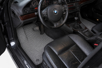 BMW 5-serie E39 1996–2003 EVA-bilmattor (grå) foto 1