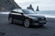 Audi Q3 2019–2025 Sidosteg Allmond Black (2 st, aluminium) foto 1
