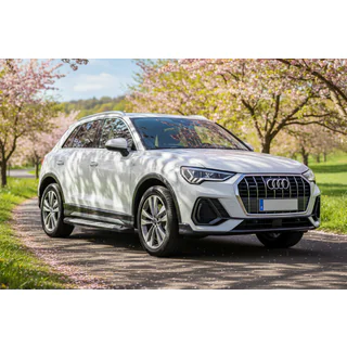 Sidosteg Allmond Grey (2 st, aluminium) Audi Q3 2019–2025 foto 1