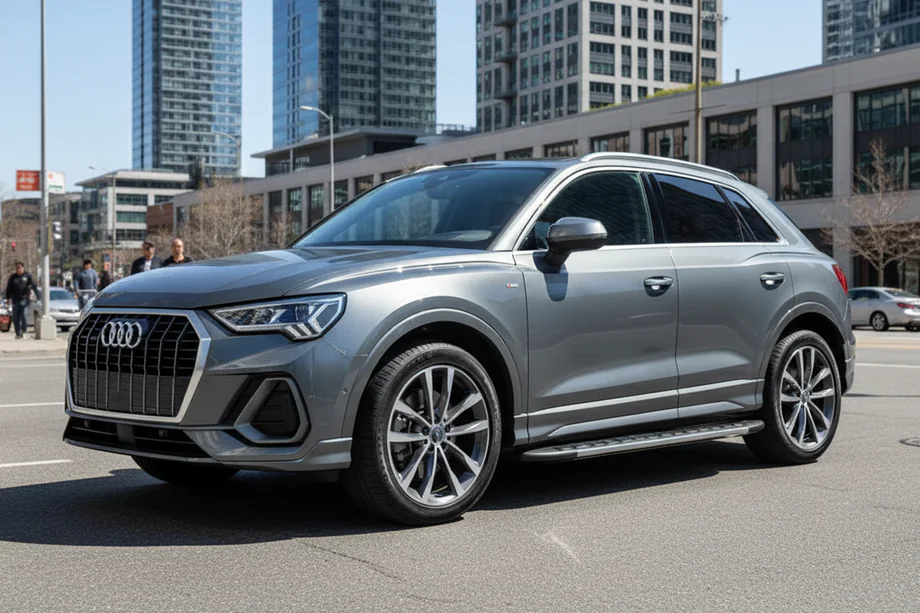 Audi Q3 2019–2025 Sidosteg Duru (2 st, aluminium) Image
