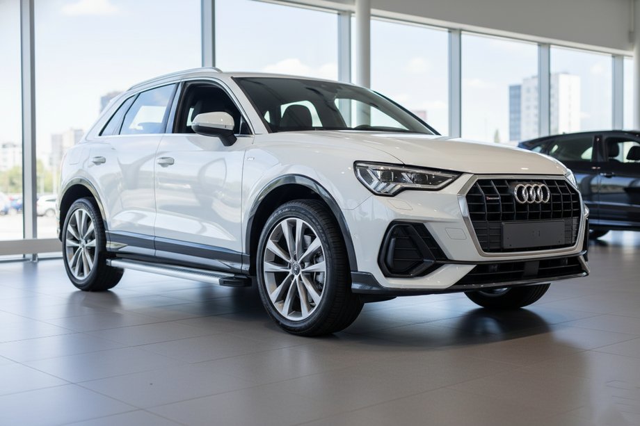 Audi Q3 2019–2025 Sidosteg Maya V2 (2 st, aluminium) Image