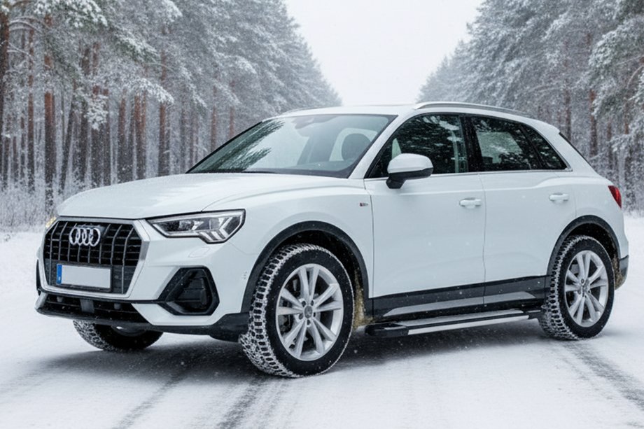 Audi Q3 2019–2025 Sidosteg Rainbow (2 st, aluminium) Image