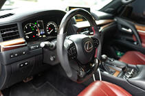 Lexus GX460 2009–2023 Komplett anatomisk ratt (kolfiber) foto 3