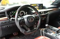Lexus GX460 2009–2023 Komplett anatomisk ratt (kolfiber) foto 4