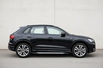 Audi Q3 2019–2025 Sidosteg Line (2 st, aluminium) foto 1