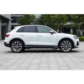 Sidosteg Sunrise (2 st, aluminium) Audi Q3 2019–2025 foto 1
