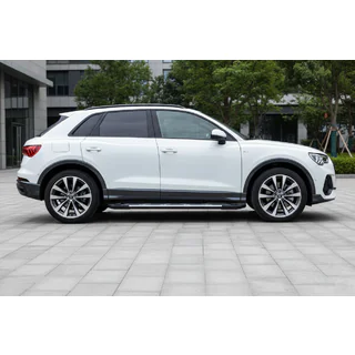 Sidosteg Sunrise (2 st, aluminium) Audi Q3 2019–2025 foto 1