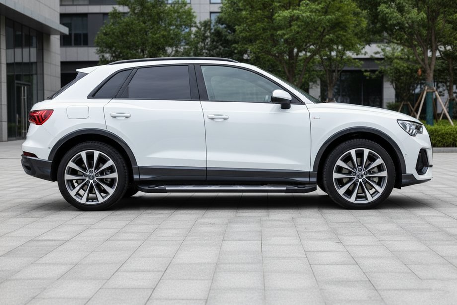 Audi Q3 2019–2025 Sidosteg Sunrise (2 st, aluminium) Image